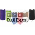 bandage autocollant EquiLastic. De couleur blanc, rouge, bleu, noir, vert ou lilas